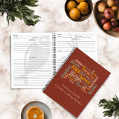 Redewendungen für Familienkochraten Notizblock