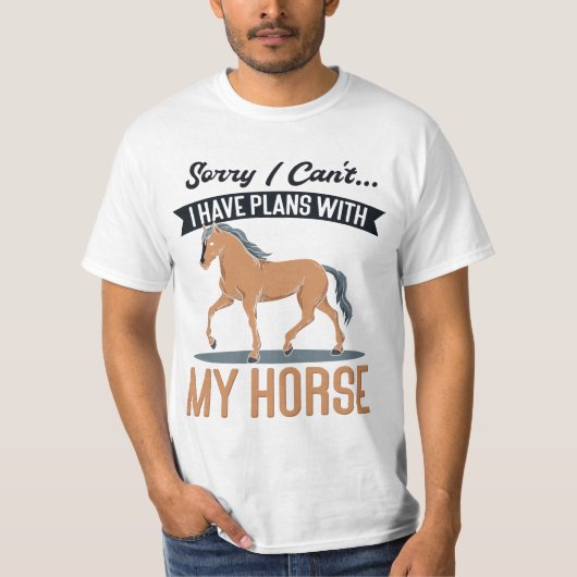Redewendungen für Pferde T-Shirt (Vorderseite)