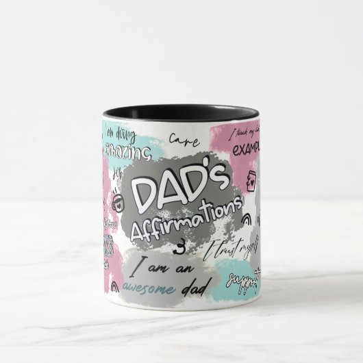 Redewendungen für Vater-positive Bejahungen Tasse (Zentrum)