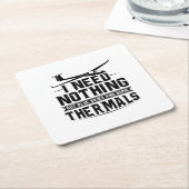 Redewendungen | Glider Pilots Soaring Hobby Gift Rechteckiger Pappuntersetzer (angewinkelt)