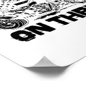 Redewendungen | Triker Trikes Motorrad Geschenke Poster (Ecke)