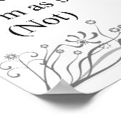 Redewendungen und Anführungszeichen Poster (Ecke)