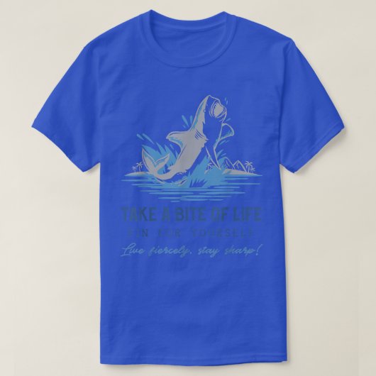 Redewendungen von Haien T-Shirt (Design vorne)