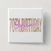 Redewendungen zum 70. Geburtstag Button (Vorderseite)