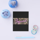 Redewendungen zum 70. Geburtstag Flyer (Einzeln)