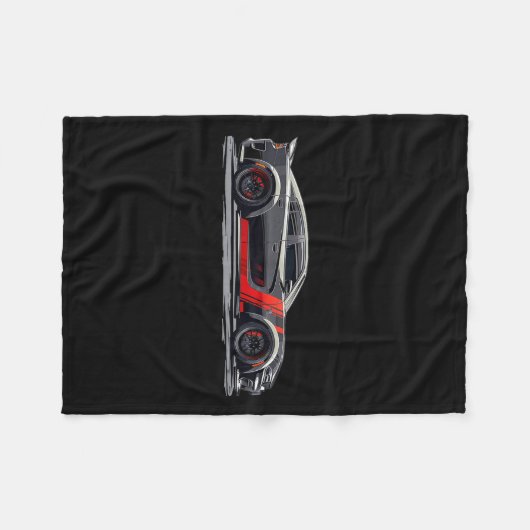 Redeye Dod Srt Cat Muskenkraftwagenheber Bred Hell Fleecedecke (Vorderseite (Horizontal))