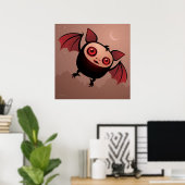 RedEye the Vampire Bat Boy Poster (Heimbüro)
