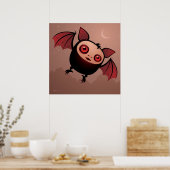 RedEye the Vampire Bat Boy Poster (Küche)