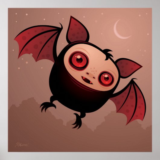 RedEye the Vampire Bat Boy Poster (Vorne)