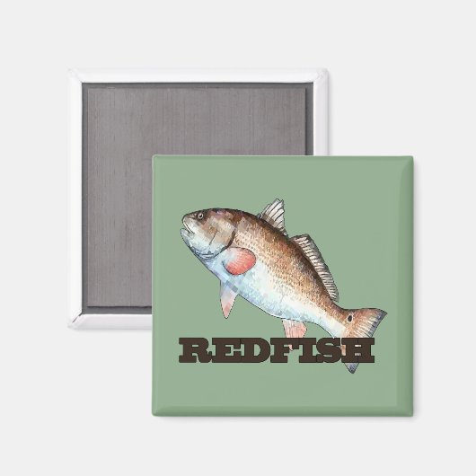Redfish Magnet (Vorderseite/Rückseite)