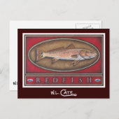Redfish Postkarten (Vorne/Hinten)