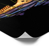 Redfish Red Drum Fish Shirt Redfish Schwanz Poster (Ecke)