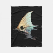 Redfish Redfish Schwanz Red Drum Fish Shirt Fleecedecke (Vorderseite)