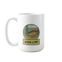Redfish White Kitchen Tasse