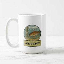 Redfish White Kitchen Tasse
