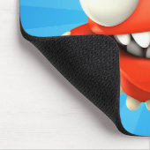 Redfords Fahrt - Blau Mousepad (Ecke)