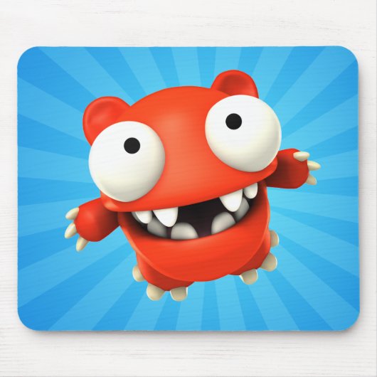 Redfords Fahrt - Blau Mousepad (Vorne)