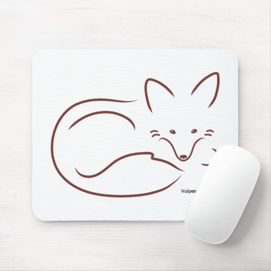 RedFox - besonders angefertigt Mousepad (Mit Mouse)
