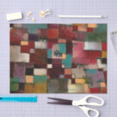 Redgreen und Violetgelbe Rhythmen, Paul Klee Art Seidenpapier (Handwerk)