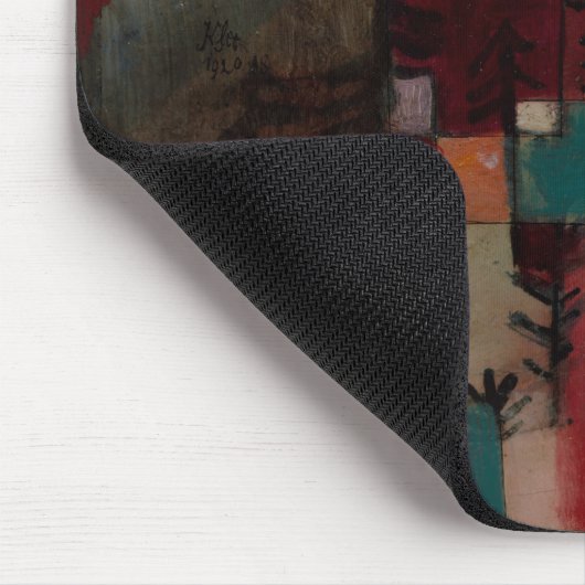 Redgreen und Violett-gelbe Rhythmen durch Paul Mousepad (Ecke)