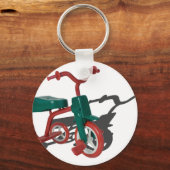 RedGreenTricycle012915.png Schlüsselanhänger (Vorderseite)
