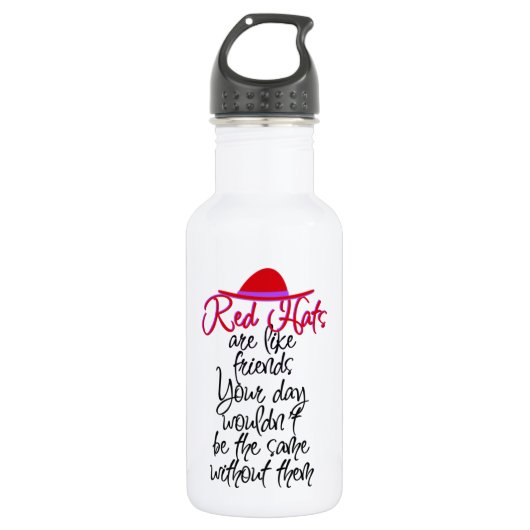 RedHat Bottle-works 32 oz Edelstahlflasche (Vorderseite)