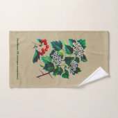 Redhaw Hawthorn über altes Papier Handtuch (Handtuch)