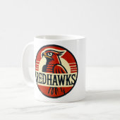 RedHawks Team-Logo Kaffeetasse (Vorderseite Links)