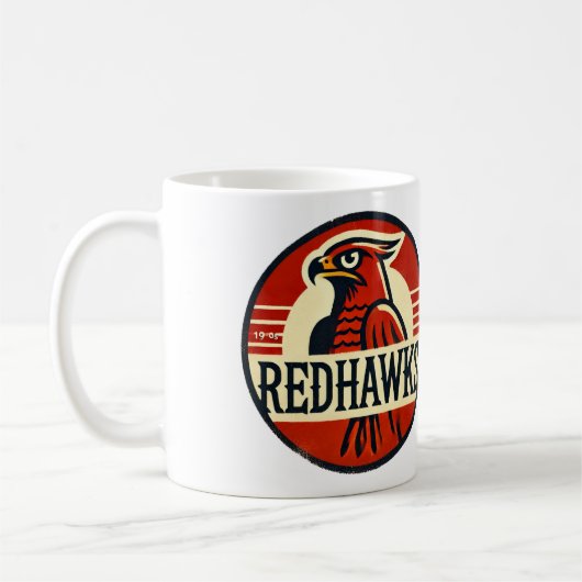RedHawks Team-Logo Kaffeetasse (Links)