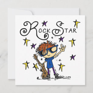 Redhead Boy Rock Star