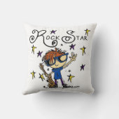 Redhead Boy Rock Star Pillow Kissen (Rückseite)