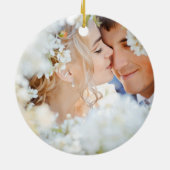 Redhead Brides Flower Tree Keramikornament (Hinten)