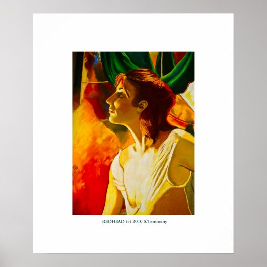 REDHEAD (c) 2010 S.Tammany Poster (Vorne)