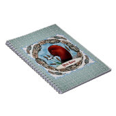 Redhead-Duck-Notebook Notizblock (Rechte Seite)