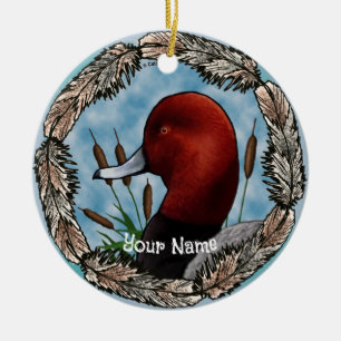 RedHead Duck-Ornament Keramik Ornament