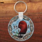 RedHead Duck-Schlüsselanhänger Schlüsselanhänger (Vorderseite)