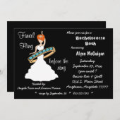 Redhead-Endflug vor Einladung (Vorne/Hinten)