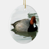 Redhead-Ente Keramikornament (Rechts)