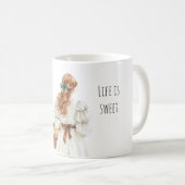 Redhead Female Baby Chicks Kaffeetasse (VorderseiteRechts)