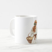 Redhead Female Baby Chicks Kaffeetasse (Vorderseite Links)