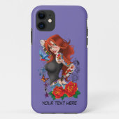 Redhead Frau Tattoos Case-Mate iPhone Hülle (Rückseite)
