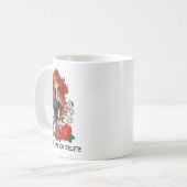 Redhead Frau Tattoos Kaffeetasse (Vorderseite Links)