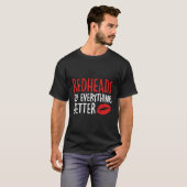 Redhead - Ginger Pride Red Hair Readhead T-Shirt (Vorne ganz)