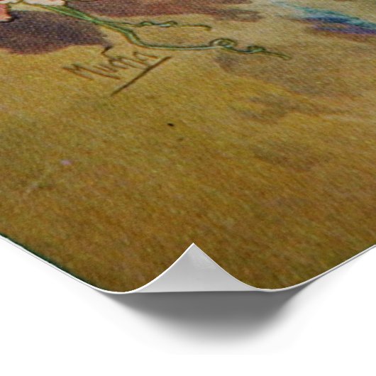 Redhead Goddess Poster (Ecke)