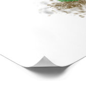 Redhead Hiker Backpack Pinup Girl Poster (Ecke)