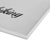 Redhead Hiker Backpack Pinup Girl Quote Schneidebrett (Ecke)