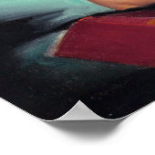 Redhead in Nighty Button Up Poster (Ecke)