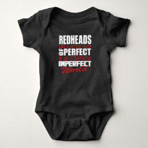 Redhead ist ein Stück perfekt !!! Baby Strampler