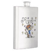 Redhead-Jungen-Rockstar Flachmann (Rechts)