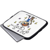 Redhead-Jungen-Rockstar Laptopschutzhülle (Vorne Knopf)